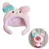 15Cm Doll Headgear Deer Pig Rabbit Cartoon Animal Ear Cap Cos Outfit Change Dressing Game Cute Plush Hat