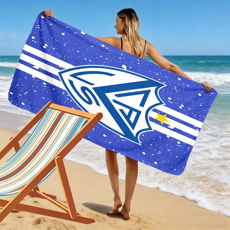 Asciugamano da Spiaggia con Stampa Velez Sarsfield, Asciugamano Grande Morbido Asciugatura Rapida per Spiaggia Campeggio Nuoto