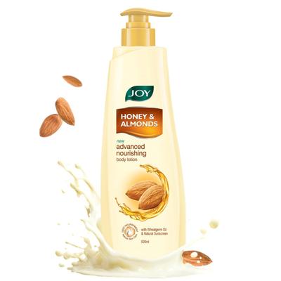 Loção Corporal Nutritiva Avançada Mel e Amêndoas 500ml Com Manteiga de Karité e Filtros Solares Naturais