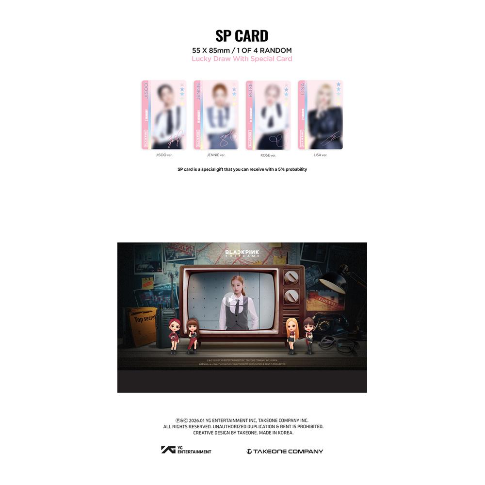 [Pre-order] BLACKPINK - The Game Photocard Collection AGENT BLACKPINK