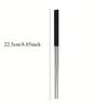 304 Stainless Steel Chopstick Lunch Tableware Travel Portable Chopsticks With Storage Box Holder Dinnerware Kitchen Accessories