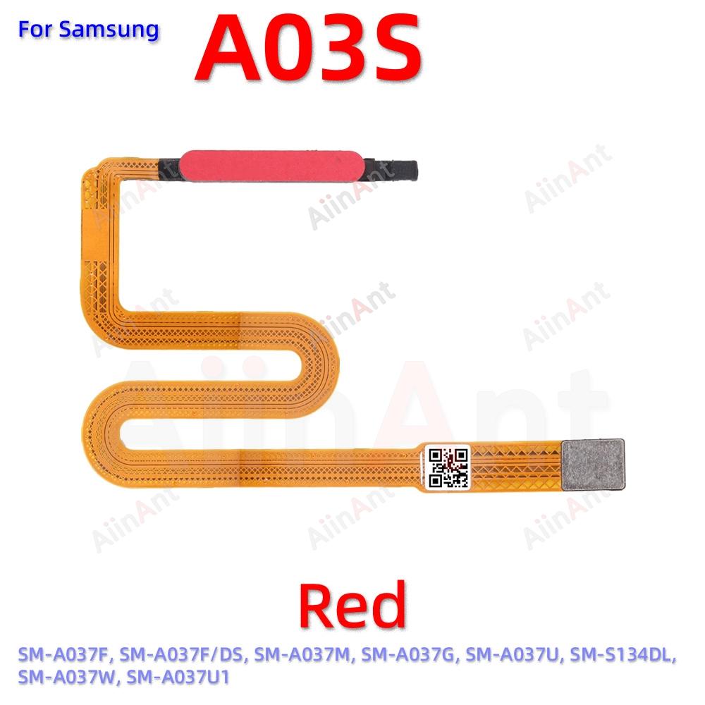 Aiinant Back Button Touch ID Finger Scanner Fingerprint Sensor Flex Cable For Samsung Galaxy A03 A04s A05s A06 A037F A047F A057F