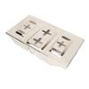 Stainless Steel Car Battery Tray 193 x 345mm Battery Mounting Tray  Battery Securing