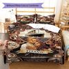 Biancheria da letto con motivo Titanic Set copripiumino Federe Decorazione per la casa Regalo (1 * copripiumino + 2 * federa, senza nucleo)