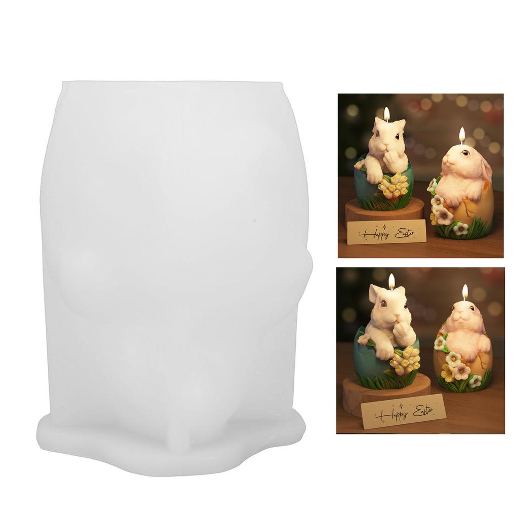 3D   Shape Silicone Mold Stereoscopic Crafting Mold for Making Candle Soap Chocolate Holiday Decorations