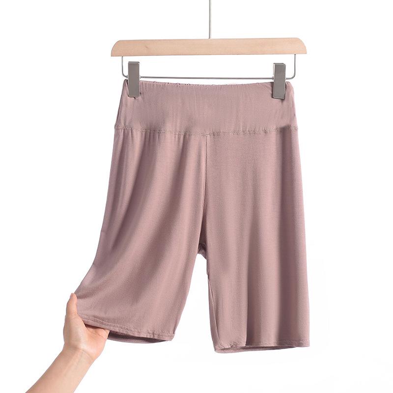 

Модальные леггинсы с высокой талией и контролем живота для женщин - Большой размер, Защита от просвечивания, Удобные защитные шорты 8XL