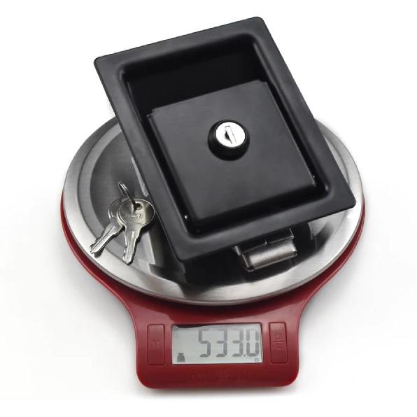 

XK101BS Visible Push-to-Close Latches Pull to Open 64-10-302-90 Plane Cabinet Lock Panel Lock with Key 1Pcs