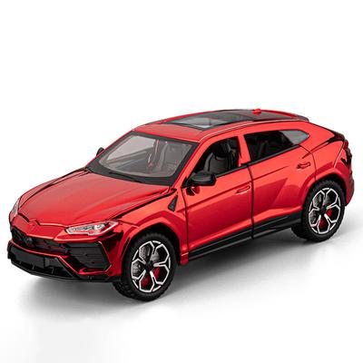 1/24 Lamborghini URUS SUV Alloy Electroplating Sports Car Model Diecast Metal Racing Vehicles Car Model Simulation Sound Light Kids Toy Gift