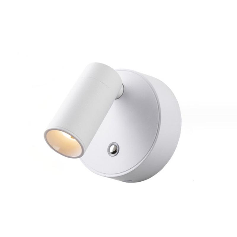 Dimmable Wireless Magnetic Wall Lamp – No Drilling, Bedside & Reading Light, Bedroom Spotlight