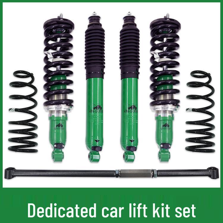 Adjustable 2-Inch Lift Kit with Shock Absorbers for Isuzu MUX Ranger Off-Road Modification