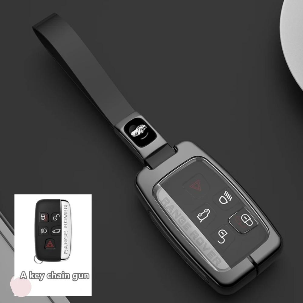 Car Zinc Alloy TPU Key Case Cover Holder for Land Rover Range Rover Discovery 5 Sport for JAGUAR XE XF XJ F PACE Accessories