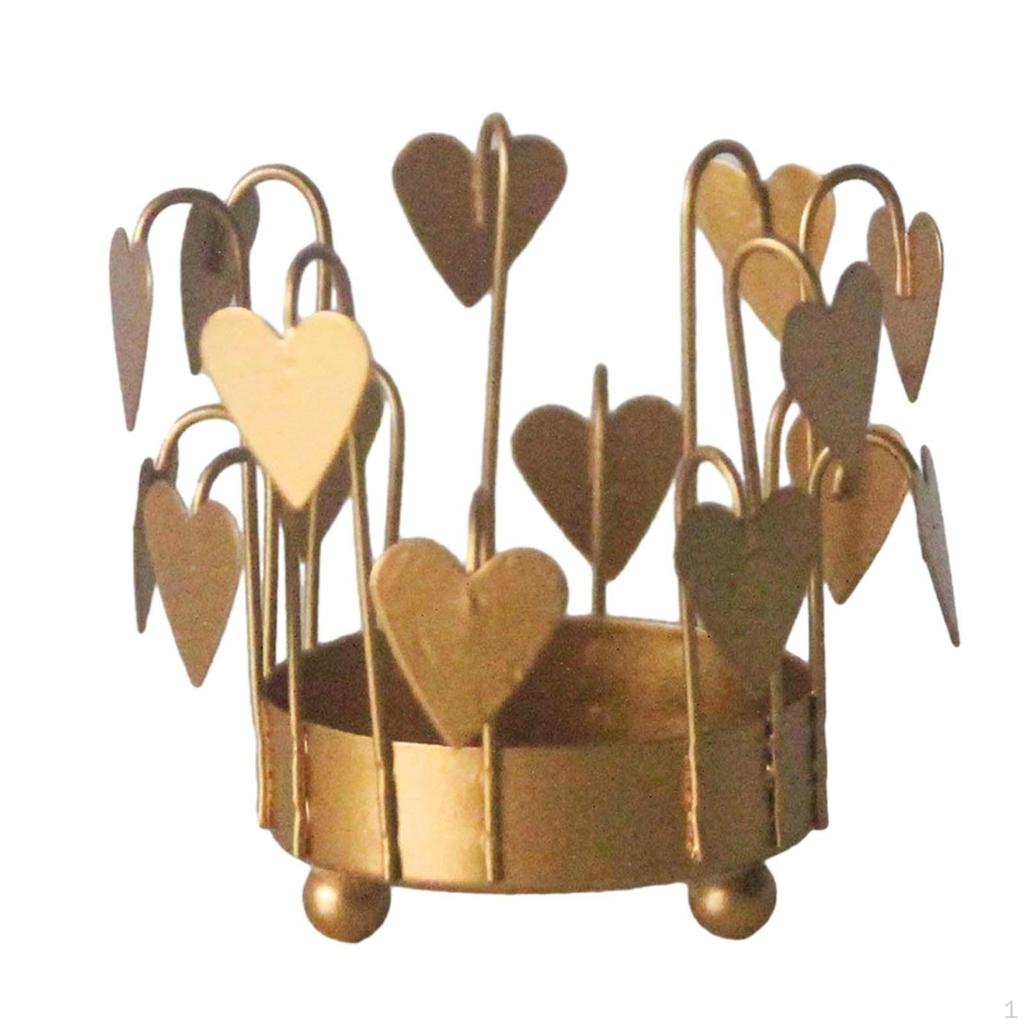 Candle Holder Candelabra Durable Christmas Decoration Display Candlestick Stand for Party