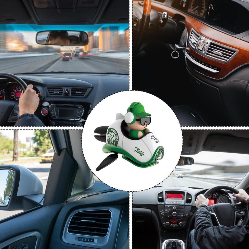 Essential Oil Diffuser For Car Car Mounted Fragrance Air Outlet Perfume Cartoon Automotive Air Outlet Fan Cute Car Air Outlet