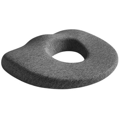 Adelphos Round Seat Lumbar Memory Lower Back ENZA1 Cushion, Pillow, Foam, Postpartum, Hemorrhoids, Pain, Tailbone, (1 Piece)