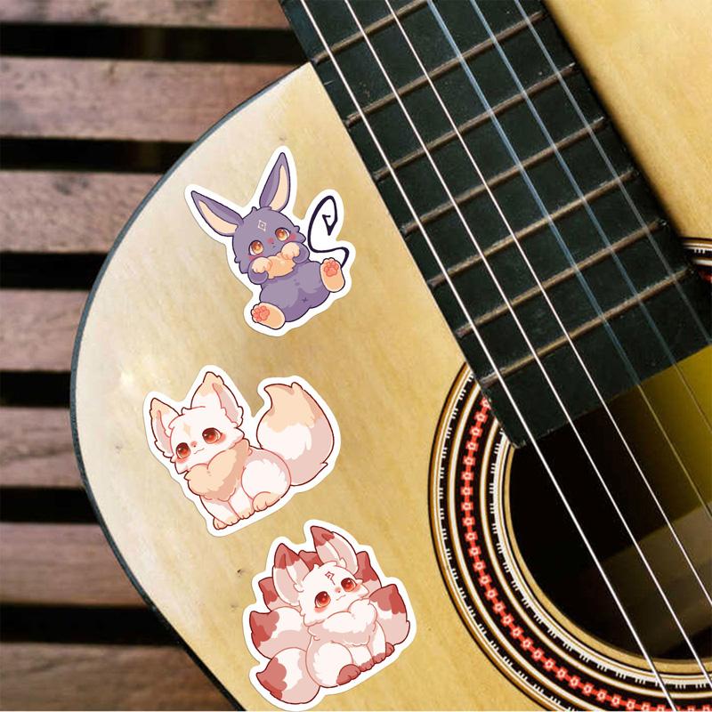 50Pc Skateboard Stickers Axie Infinity Stickers Skateboard Extreme Sports Stickers Trolley Case Guitar Mug Notebook Trend Stickers