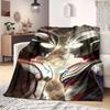 Ultraman Anime Flannel Blanket Warm,Comfortable,Suitable for Bedrooms,Sofas,Beds,Chairs,Picnics,Travel