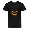Scary Pumpkin Face Halloween Costume Kids' Premium T-Shirt