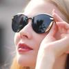 1 paio di occhiali da sole polarizzati Cat Eye Premium, eleganti e durevoli, protezione UV perfetta per uomini e donne, accessorio comodo per ogni occasione