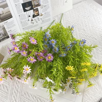 25 Mesh Youle Chrysanthemum Simulation Flower Home Decoration Photography Props Wedding Camping Decoration