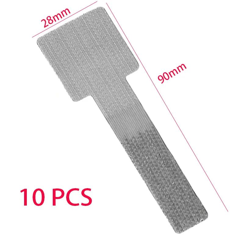 Data Cable Storage and Management Device,Plug-in Charging Cable Holder,Network Cable Routing Clip,Self-adhesive Velcro Strap