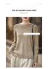Women's Hollow Out Fine Wool Knit Sweater - Autumn/Winter Style