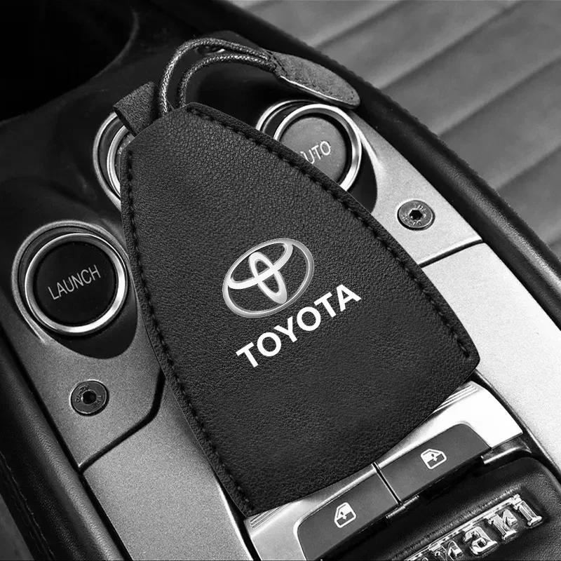 1 buc Husă de protecție pentru cheia mașinii Geantă Husă pentru cheia mașinii Breloc pentru mașină Pentru Toyota Avalon Mirai Avensis Prado Hilux VVT-I Corolla Sw4