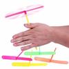 10/20pcs Novelty Plastic Bamboo Dragonfly Propeller Adult Outdoor Classic Toy Gift Rotating Flying Arrow Multicolor 6