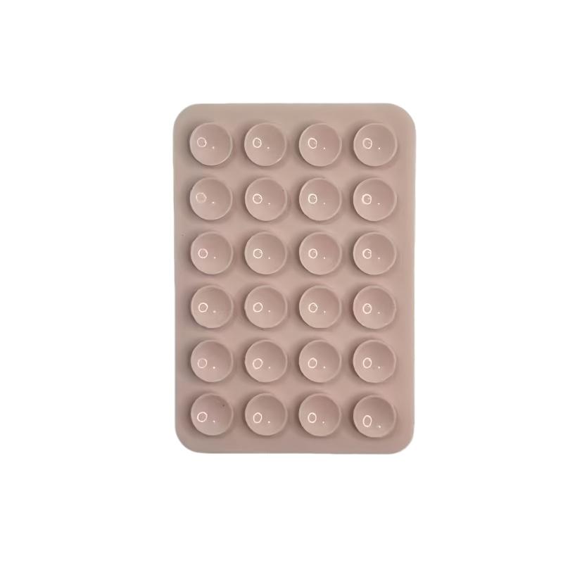 Silicone Suction Cup Mobile Phone Seat Cushion Fixed Non-slip Strong Grip Single-sided Shell Mounting Back Sticker