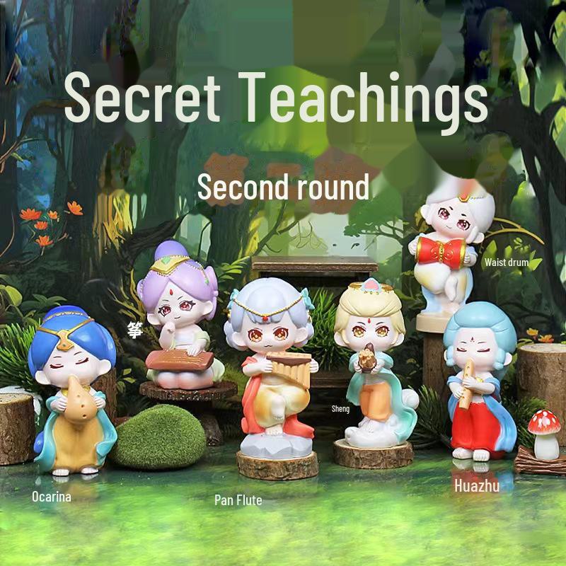 Panda Cute Paradise Blind Box: Creative Desktop Pet Ornaments & Gifts for Friends