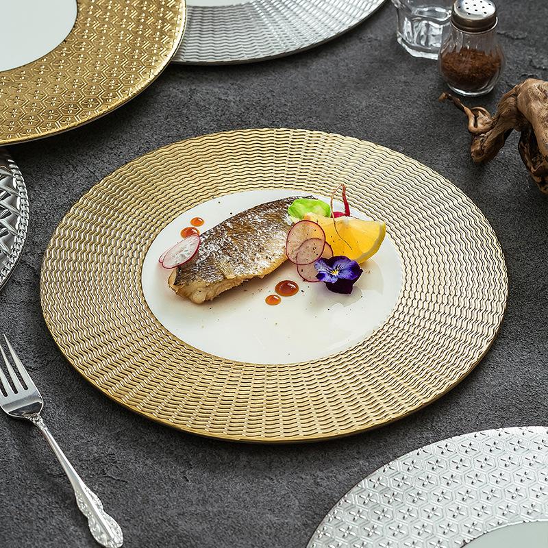 

Высококачественная керамическая тарелка для стейка в западном стиле Пномпень el Роскошная посуда Скандинавский стиль Тарелка для пасты Рестораны Набор тарелок