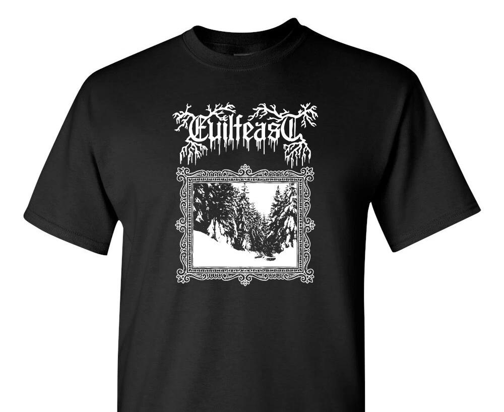 Evilfeast T-Shirt black metal lamp of murmuur vargrav abigor dissection mayhem L