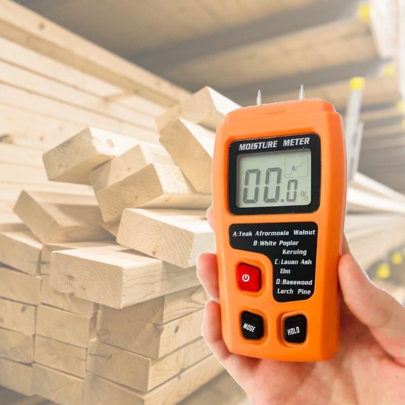 High Precise Ergonomic Wood Moisture Tester Gauge Suitable For Indoor & Outdoor Use Without Battery Construction Workers