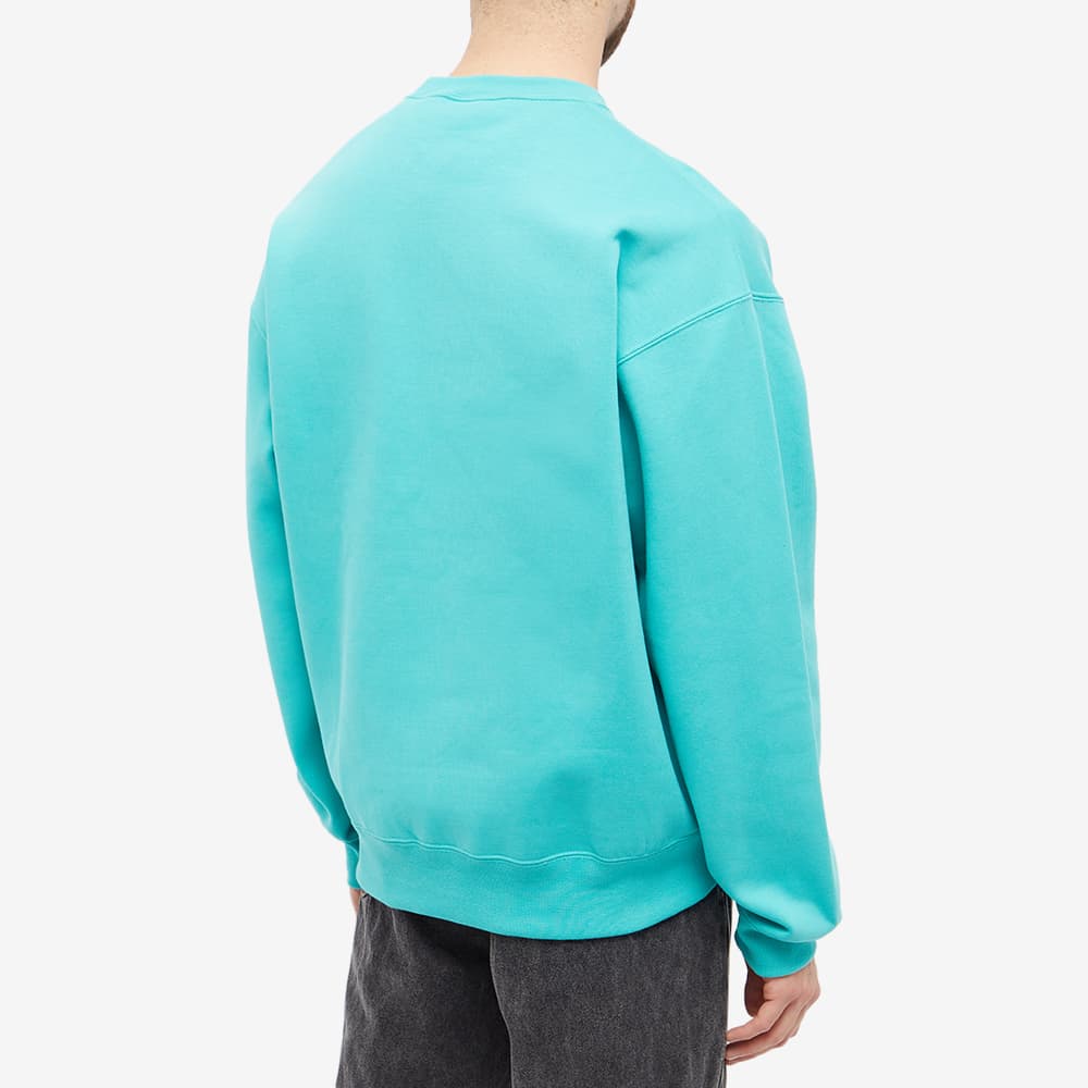 Nike Solo Swoosh Fleece Crewneck Mystic Green/White Men Streetwear CV0554-393