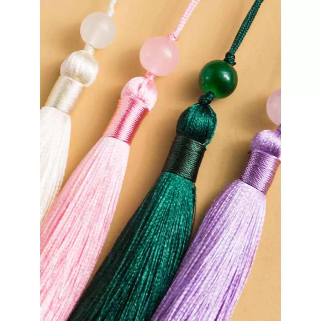 Double-Sided Embroidered Ancient-Style Semi-Transparent Fan for Women, Hanfu, Qipao, Traditional Court Lady, Children's Summer Dance Fan