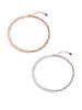 Two-Style Cubic Drop Bracelet C24AB010