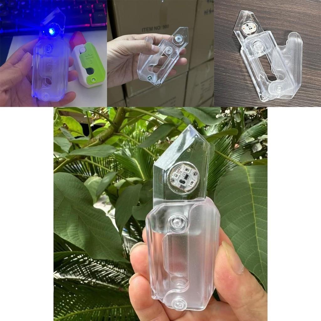 New Led Carrot Knife Transparent 3d Gravity Carrot Knife Flashing Carrot Kids Toy Wholesale