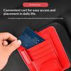 Auto-Sonnenblenden-Organizer mit mehreren Taschen, Visitenkarten-Aufbewahrungsmanagement, Sonnenbrillenhalter, Visier-Zubehör, Auto-Innenraum