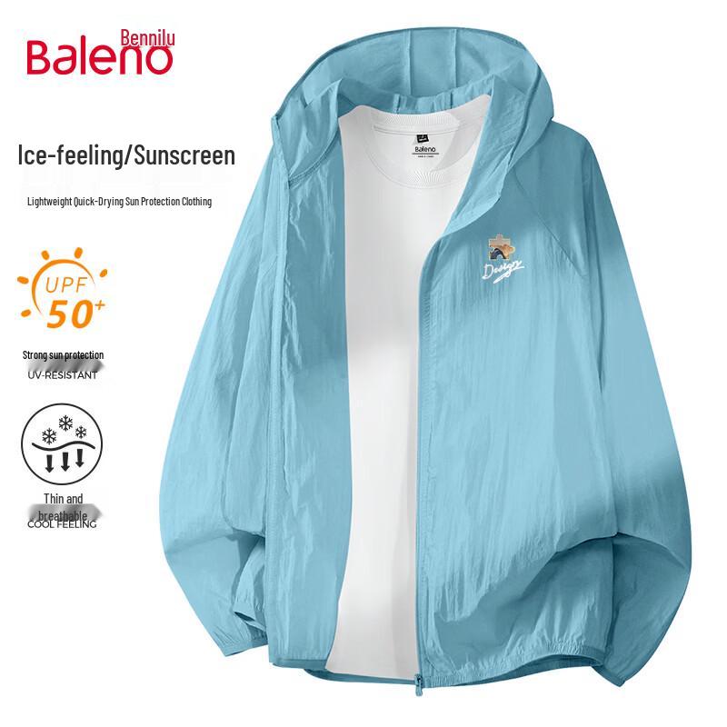 

Baleno Men s Hooded UPF50+ Sun Protection Jacket 2XL