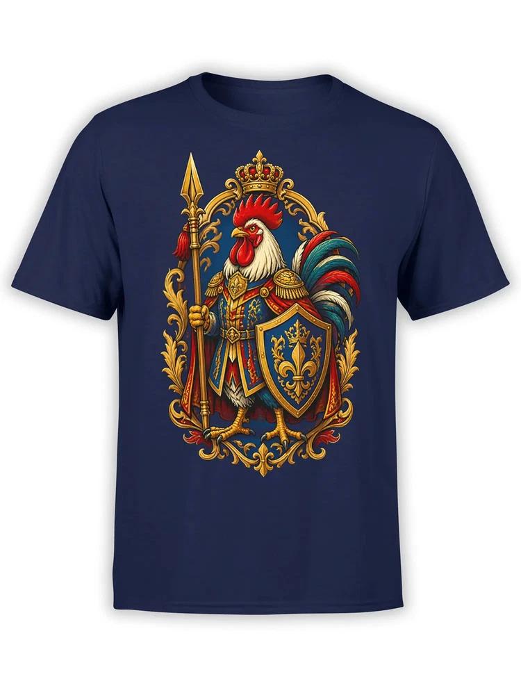 Royal Rooster Knight Tshirt Unisex S