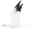 Simulated Feathered Seagulls Bird Sculpture Hanging Garden Ornament For Outdoor Balconies Wedding Parties Decoration