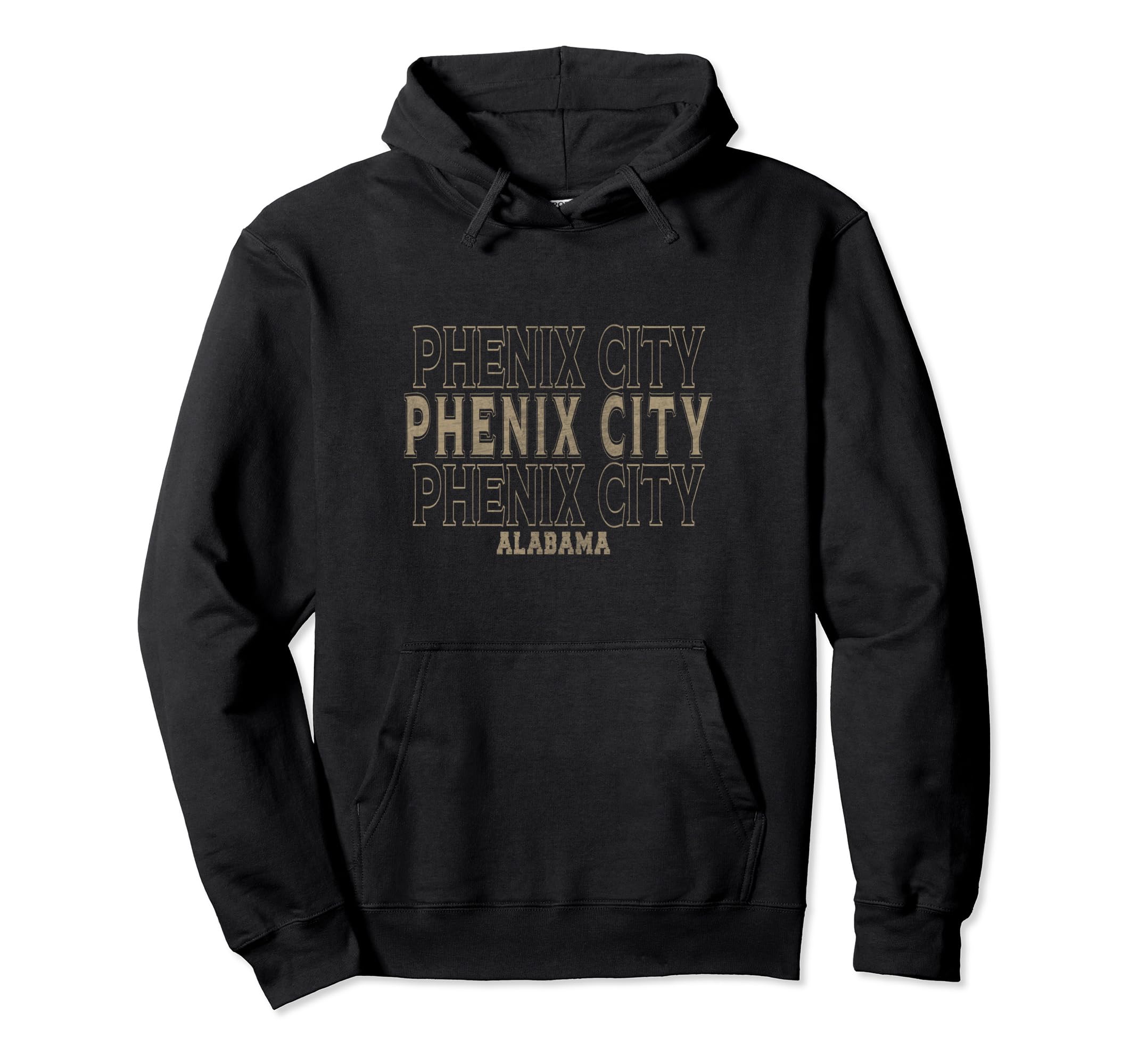 

Vintage Phenix City Alabama Hoodie чёрный