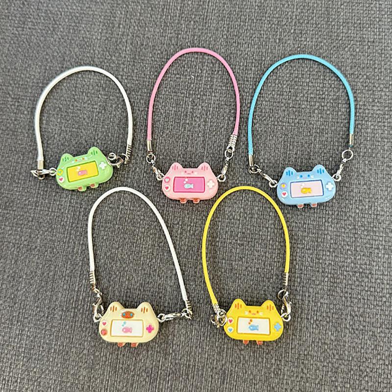 Creative Mini Simulation Games Console Pendant Cartoon Dress Up Toy Dollhouse Decoration Accessories For Doll Neck Ornament