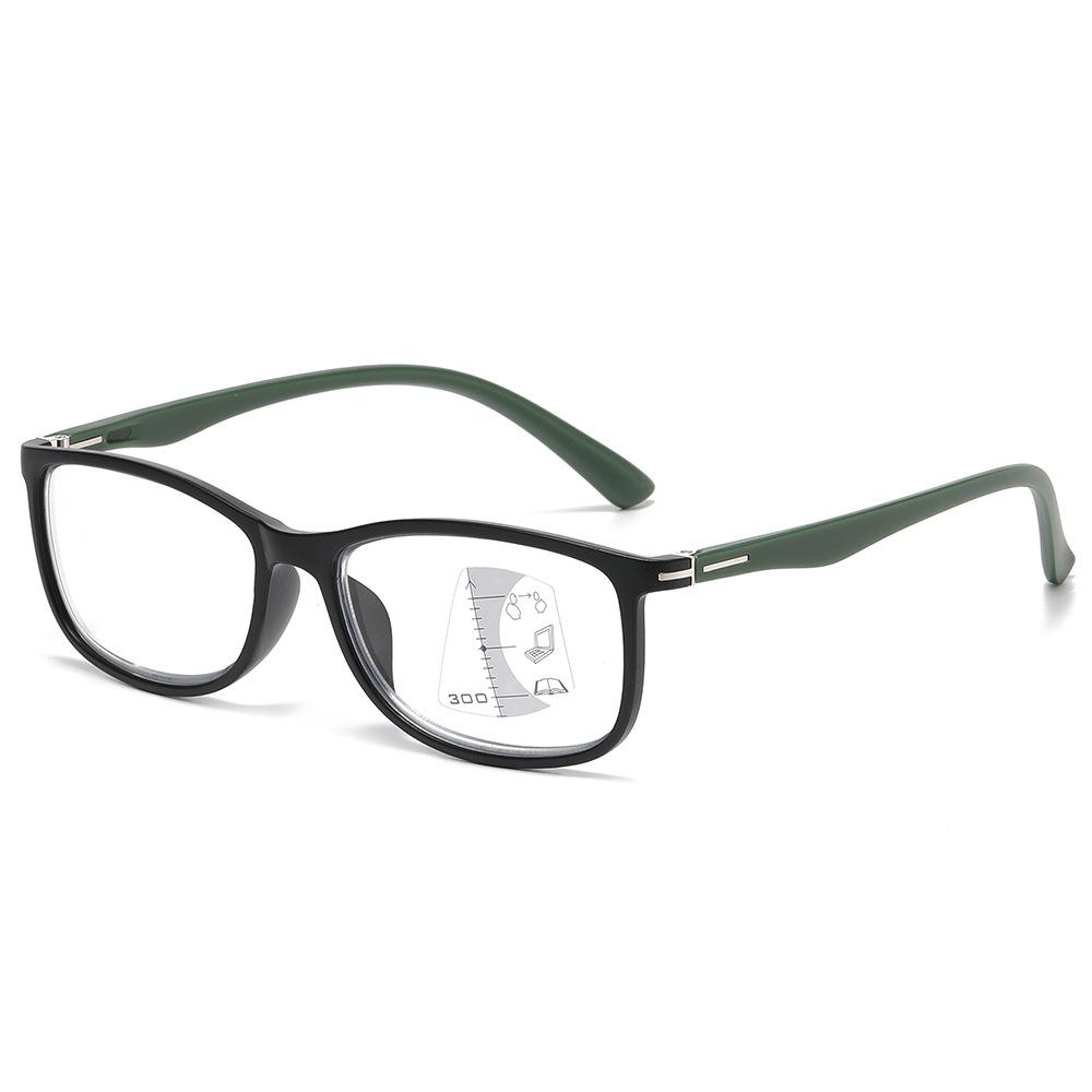 Sensitive Discoloration Asymptotic Multi-Focus Reading Glasses Anti-Blue Light Far And Near Dual-Purpose High Definition Flat Glasses Reading Glasses