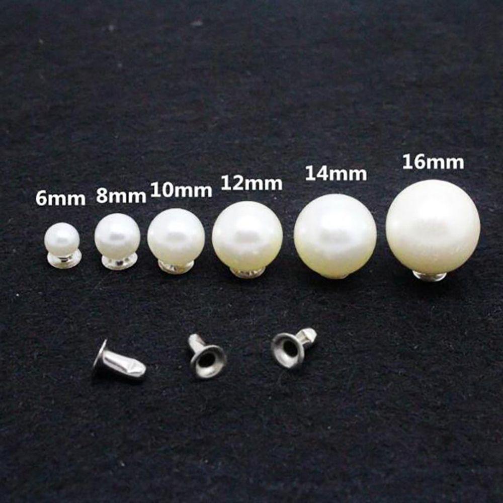 Accessories Hat Bag Shoes for Cloth Pants Bag Shoes Decor Garment Rivets Pearl Rivets Buttons DIY