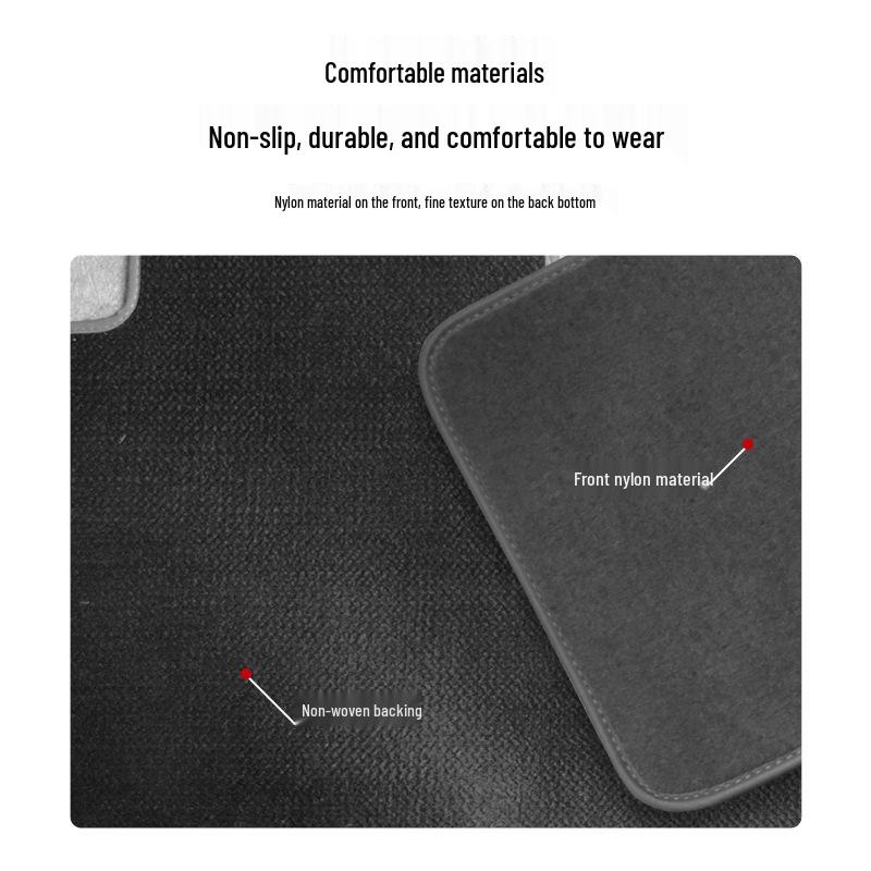 Nylon Anti-slip Floor Mats for 2010-2018 Nissan NV200 MPV.