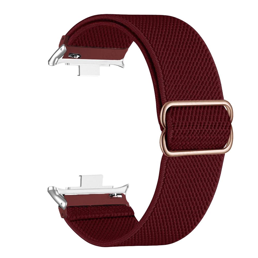 Elastic Nylon Strap For Redmi Watch 4 5 6 Replacement Women Men Solo Braided Watch Band Loop For Xiaomi Mi Band 8 Pro Bracelet
