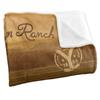 Yellowstone Dutton Ranch Silky Horse Rider Supersoft Blanket