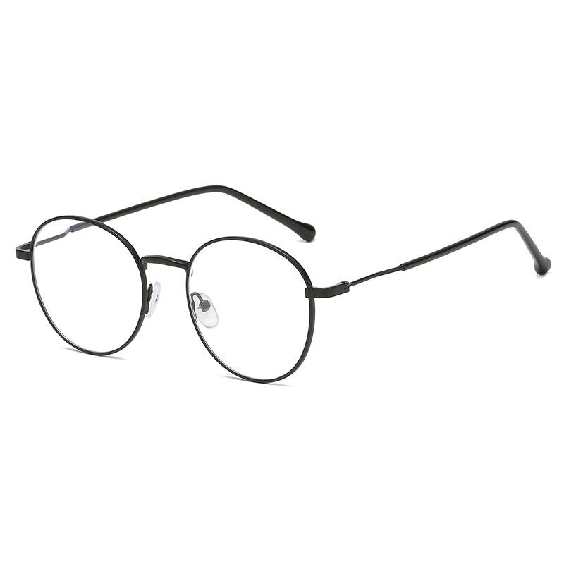 Black Glasses Mobile Phone Glasses Radiation Anti-Blue Light Eye Protection Male Flat Mirror Game No Degree Retro Trendy Man