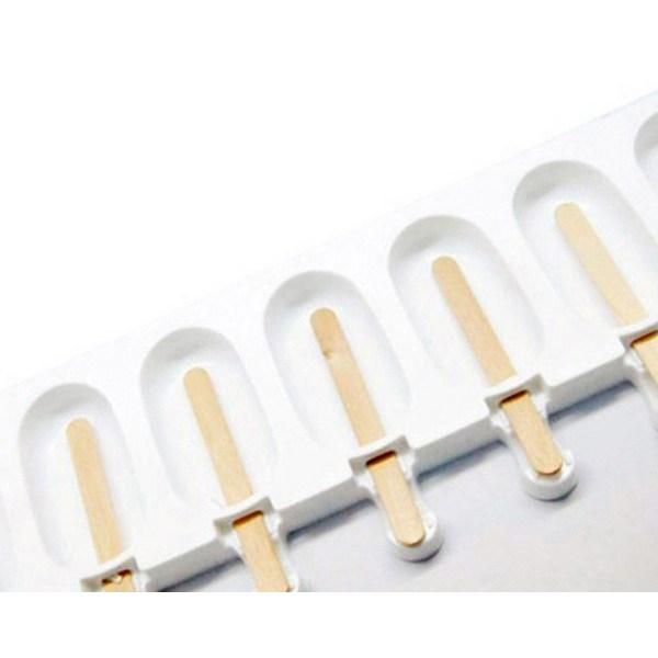 Bestom SL Ice Bar Wooden Stick Straight 50p, 5 bucăți, rechizite pentru jucării coreene