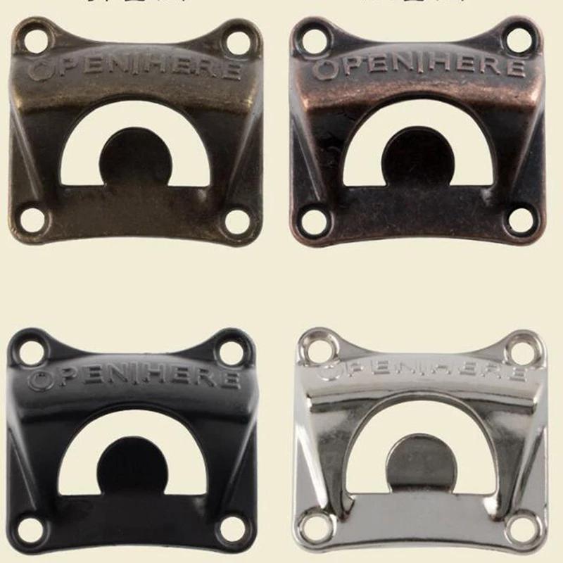 Vintage Nástěnná Víno Pivo Soda Bronz Žehlička Vývrtka Vývrtka Bar Kuchyň Jídelna